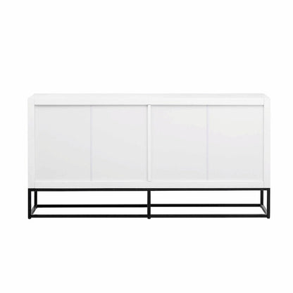 Luxurious Cabinet with Unique Support Legs and Adjustable Shelves