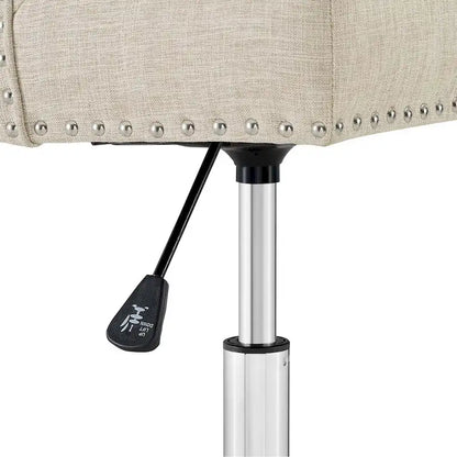 Carson Carrington Lagefors Tufted Swivel Upholstered Fabric Office Chair