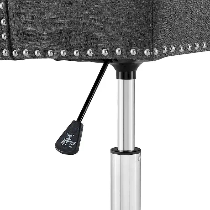 Carson Carrington Lagefors Tufted Swivel Upholstered Fabric Office Chair