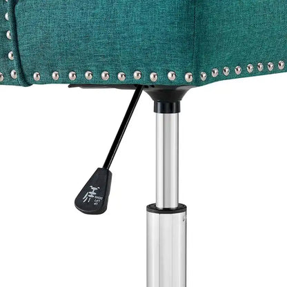 Carson Carrington Lagefors Tufted Swivel Upholstered Fabric Office Chair