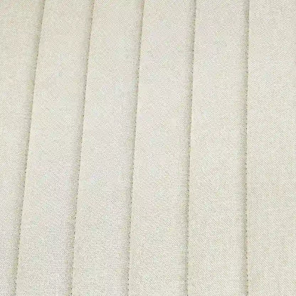 HOMCOM Wide Office Chair, Armless Office Desk Chair, Computer Fabric Vanity Chair with Adjustable Height