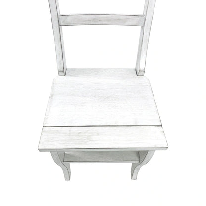 Carolina Living Folding Library Chair - Antique White