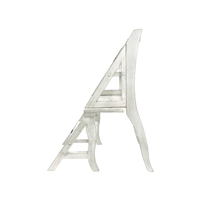 Carolina Living Folding Library Chair - Antique White