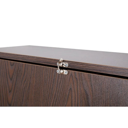 Wall Mount Laptop Fold-out Desk with Shelves