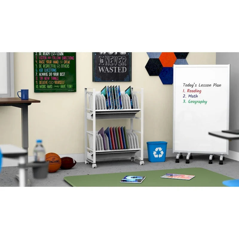 32-Tablet / Chromebook Open Charging Cart