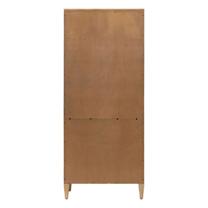 Modern Wood Open Bookcase, Office Shelving, Storage Cabinet, Fully Assembled, Light Brown