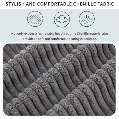 105 3 Seater Sofa with Removable Back Cushions and 5 Pillows