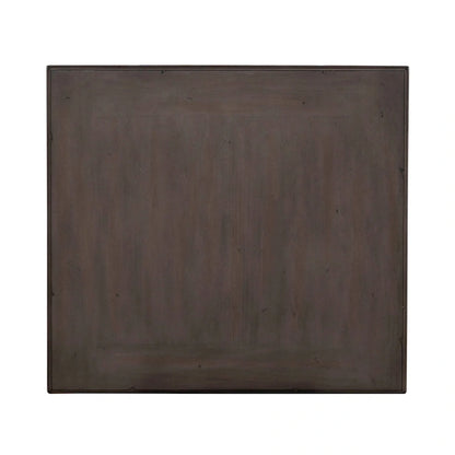 Ocean Isle Antique White & Weathered Pine Drawer End Table