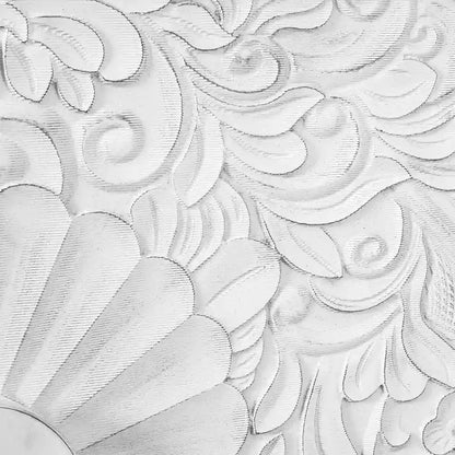 Carved Symmetrical Design Door Sideboard