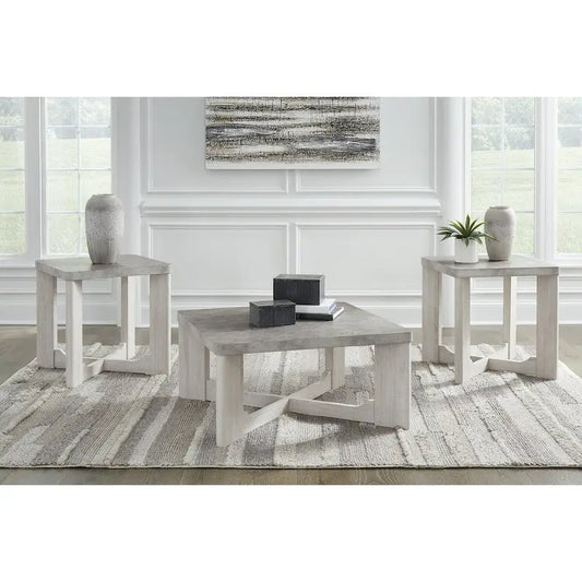 Signature Design by Ashley Garnilly Table (Set of 3) - 35W x 35D x 17H