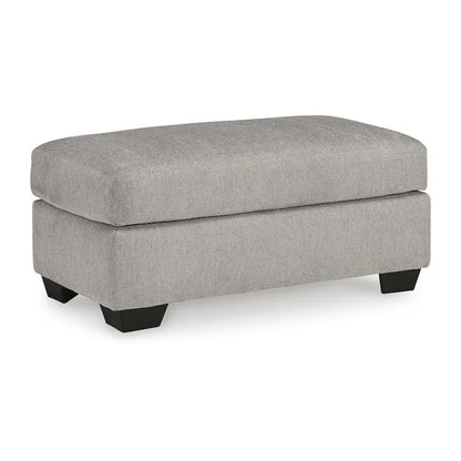 Signature Design by Ashley Avenal Park Gray Ottoman