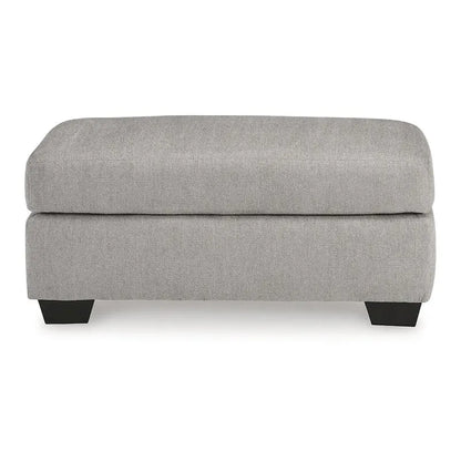 Signature Design by Ashley Avenal Park Gray Ottoman