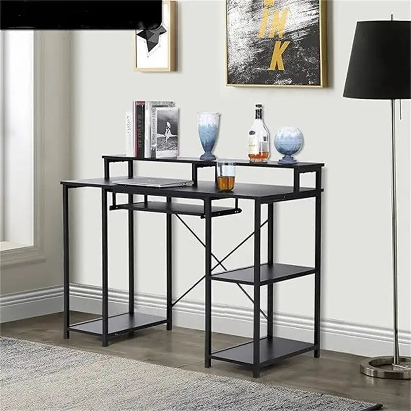 Black Computer Desk
