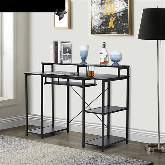 Black Computer Desk