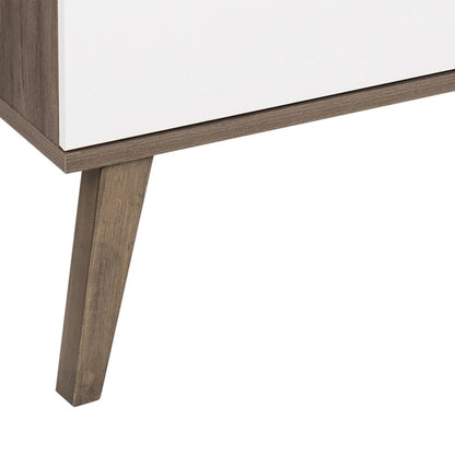 Prepac Milo Mid-Century Modern 4-Door Buffet - 64 W x 32 H x 16 D