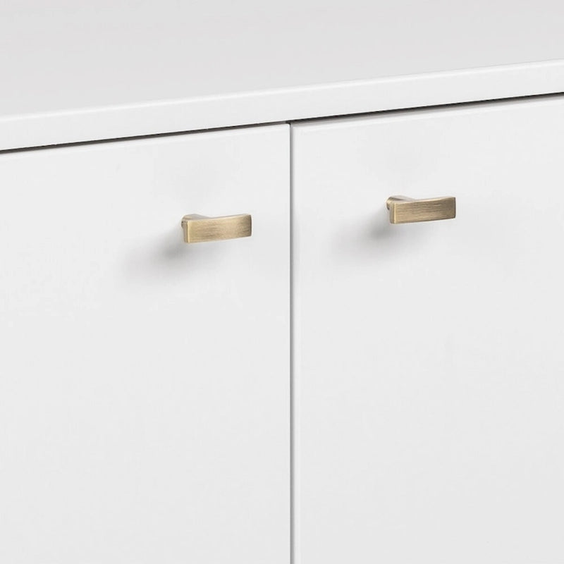 Prepac Milo Mid-Century Modern 4-Door Buffet - 64 W x 32 H x 16 D