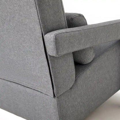 28H Modern Upholstered Accent Chair with a Pillow
