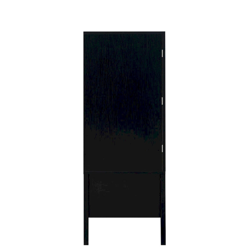 Sideboard Cabinet with Wine Racks & Stemware Holder for hallways,living rooms