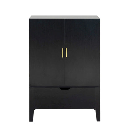 Sideboard Cabinet with Wine Racks & Stemware Holder for hallways,living rooms