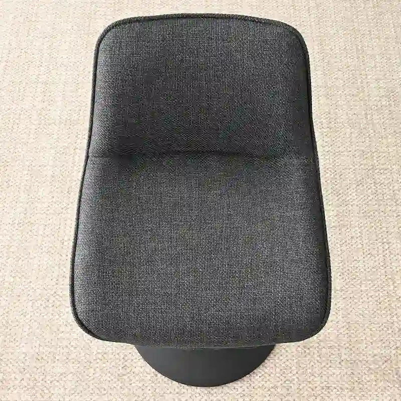 18 Bigger Base Vinyl Adjustable Height Swivel Bar Stool, Set of 2