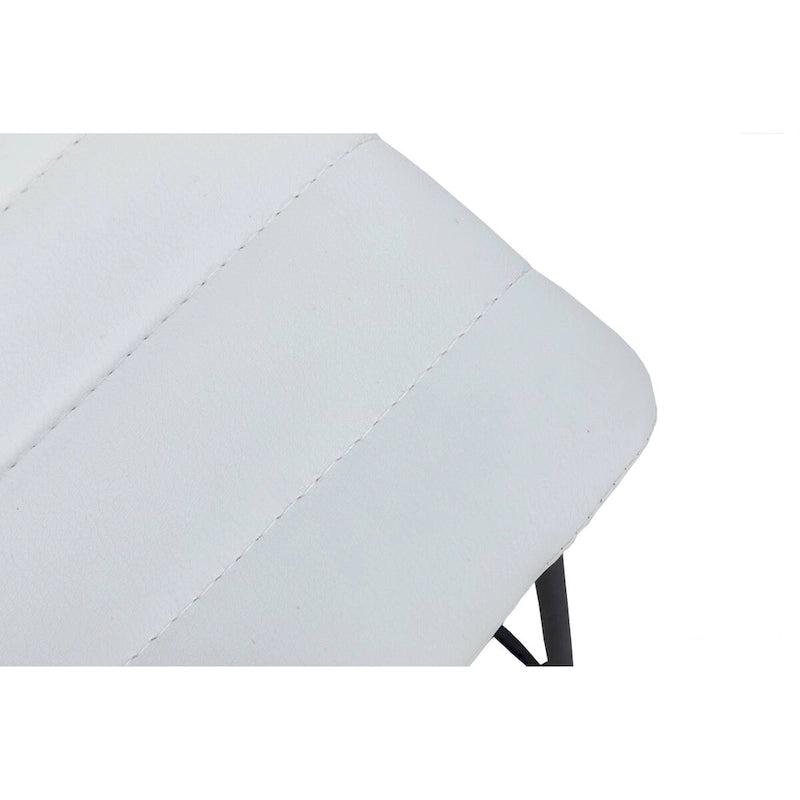 Leather Polyester Office Chair with Stainless Steel Base Zylar Series