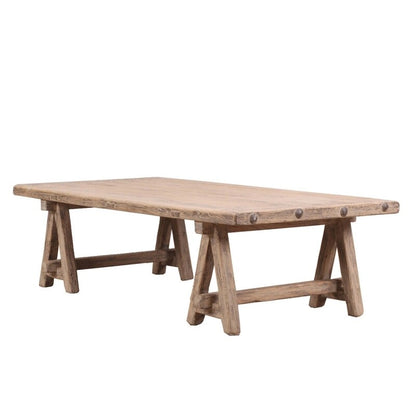 63 Long Rimini Coffee Table Weathered Natural