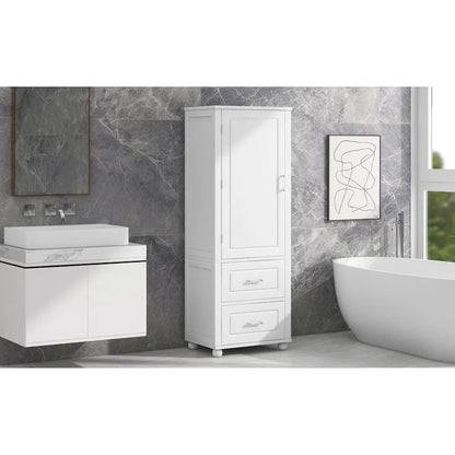 Tall Bathroom Storage Cabinet, Freestanding Storage Cabinet