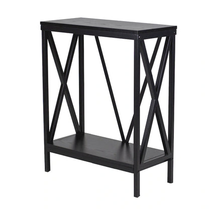 Aquatic Fundamentals 20 Gallon Steel X-Frame Aquarium Stand in Black