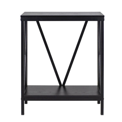 Aquatic Fundamentals 20 Gallon Steel X-Frame Aquarium Stand in Black